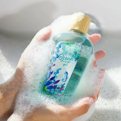 Bath Gift Baskets for Women - 12 Pcs Ocean Spa Gift Sets, Luxury Valentines Day Gifts for Her