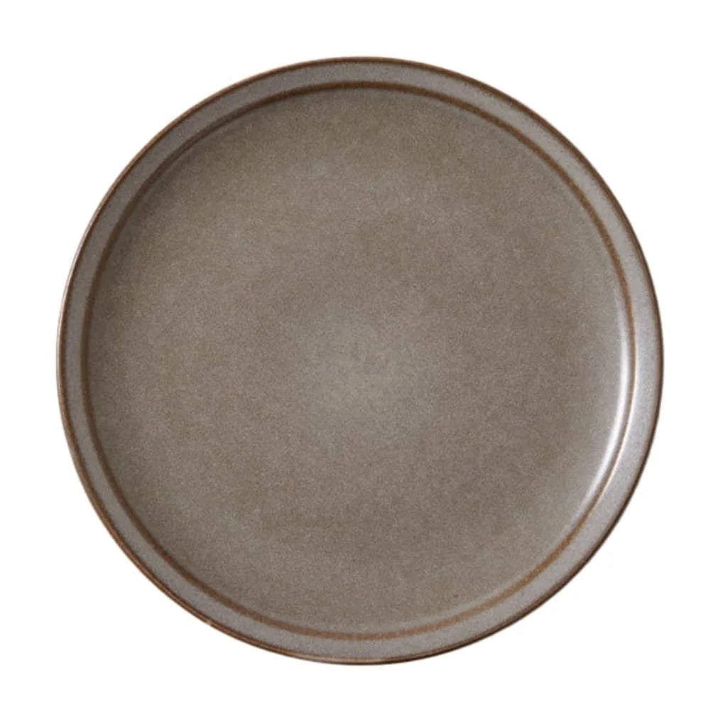 Better Homes and Gardens Banks Brown 12-Piece Stoneware Plates & Bowls Dinnerware Set