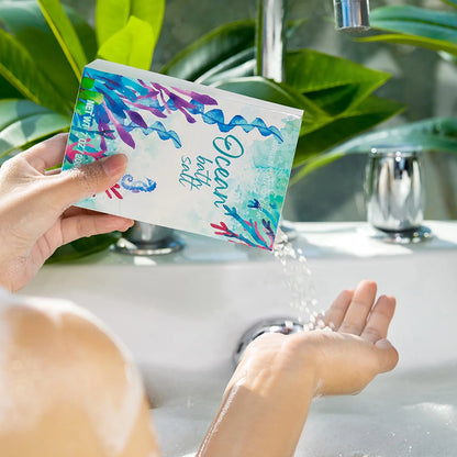 Bath Gift Baskets for Women - 12 Pcs Ocean Spa Gift Sets, Luxury Valentines Day Gifts for Her